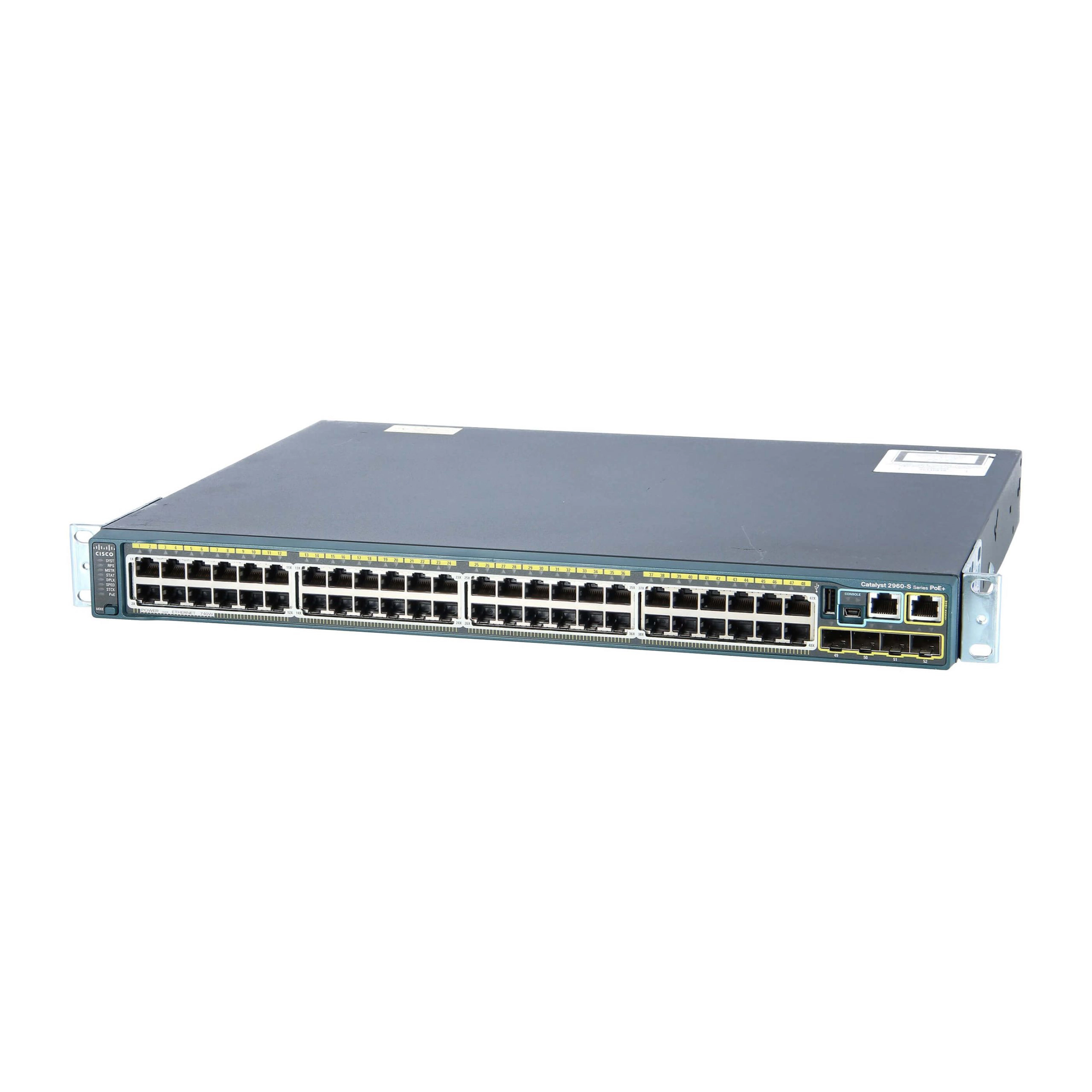 سوئیچ سیسکو مدل WS-C2960S-48FPS-L