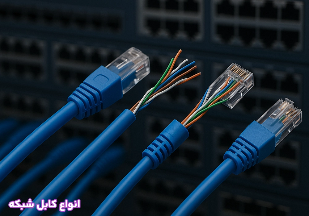 انواع کابل شبکه